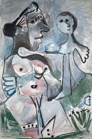 Picassso-mujer-niño Picasso entra en el Prado