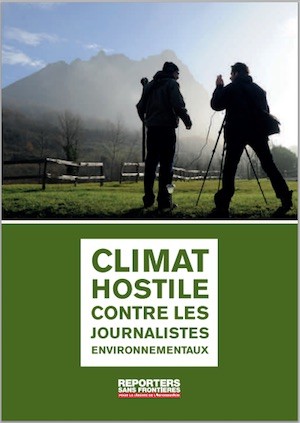 RSF-periodistas-clima-hostil RSF: Clima hostil para los periodistas ambientales