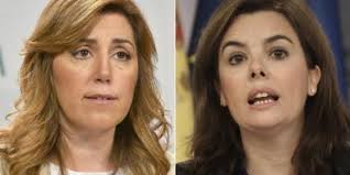 Susana-Diaz-y-Soraya-Saenz-de-Santamaria Thelma & Louise a la española