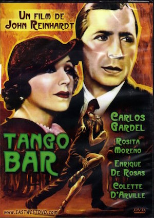 Tango-Bar-cartel Carlos Gardel: tango y cine en Nueva York