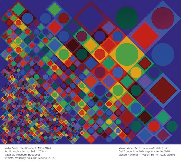 V Ctor Vasarely El Nacimiento Del Op Art Periodistas En Espa Ol