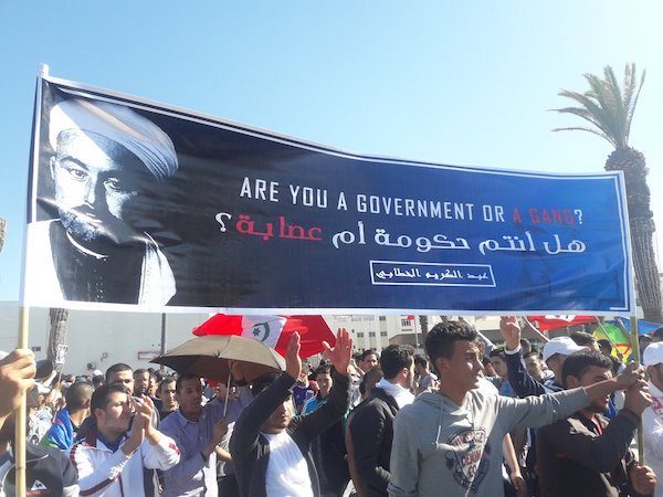abd-el-krim-opositores-gobierno-o-mafia-600x450 Marruecos y el desafío del Rif