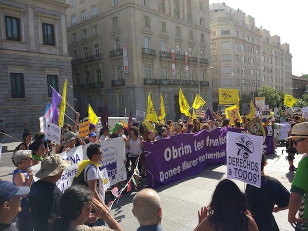 abriendo-fronteras-sol-madrid Abriendo Fronteras, la caravana de los Derechos Humanos