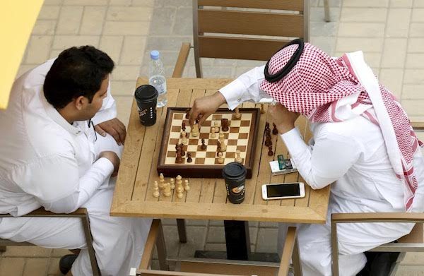 ajedrez-saudies-600x391 Arabia Saudí no admite a Israel en su torneo internacional de ajedrez