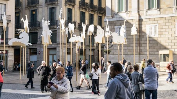 barcelona-belen-pesebre-600x338 Ada Colau monta en Barcelona el Belén más horroroso que uno pueda imaginar