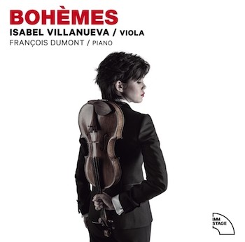 bohemes-caratula Bohèmes, primer CD de la violista Isabel Villanueva