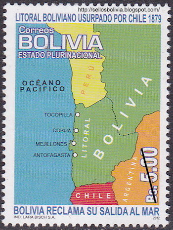 bolivia-sello-salida-mar La Haya competente sobre demanda de Bolivia de recuperar litoral chileno