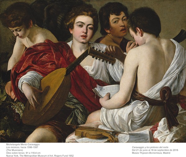 caravaggio-los-musicos Caravaggio y el influjo en los pintores nórdicos