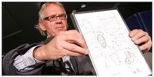 caricaturista-lars-vilks Caricaturista, una profesión cada vez más arriesgada