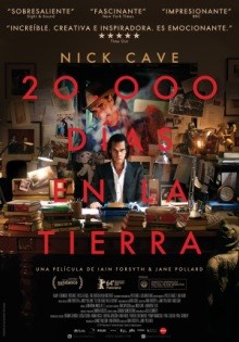 cartel-Nick-Cave-20000-dias-tierra 20 000 días de Nick Cave en la Tierra