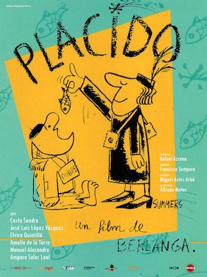 cartel-Placido-Francia Reestreno en París de "Plácido", una perla de Berlanga