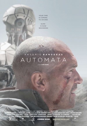 cartel-automata Autómata: Antonio Banderas se estrena en la ciencia-ficción