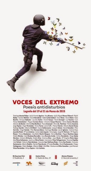 cartel-poesia-antidisturbios Primer acto en España en solidaridad con el poeta catarí Al Ajami