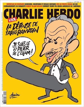 charlie-hebdo-tariq-ramadan Nuevas amenazas sobre Charlie Hebdo por la portada de un islamista