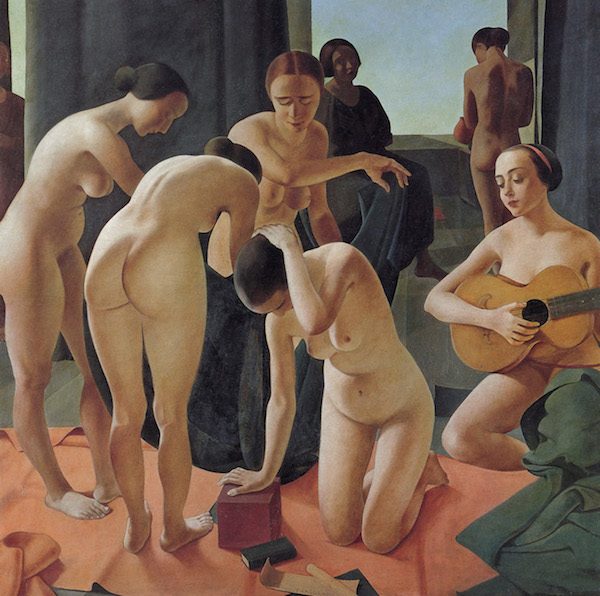 concierto-felice-casorati-600x596 Vuelta al clasicismo: el arte italiano de entreguerras