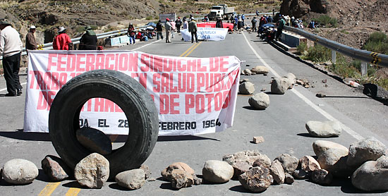 conflicto-potosi Bolivia: tres semanas de conflictos sociales en Potosí