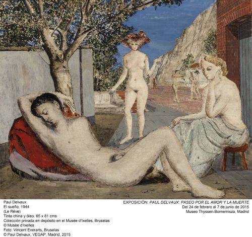 delvaux-sueno Paul Delvaux: "Paseo por el Amor y la Muerte" en el Thyssen