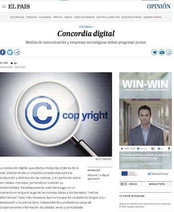 el-pais-concordia-digital El País reconoce el fracaso del canon que llevó al cierre de Google News en España
