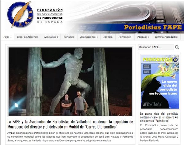 fape-navazo-sanz-600x473 Periodismo en Marruecos: expulsados JL Navazo y Fernando Sanz