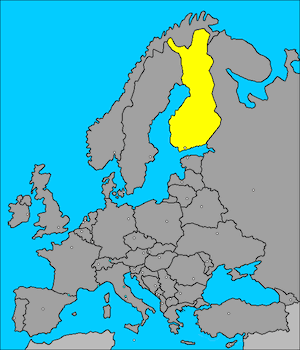 finlandia-mapa Recursos para trabajar y estudiar en Finlandia
