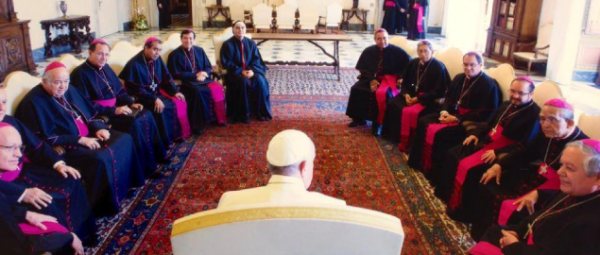francisco-con-obispos-mexicanos-600x255 México: el episcopado acomete de nuevo