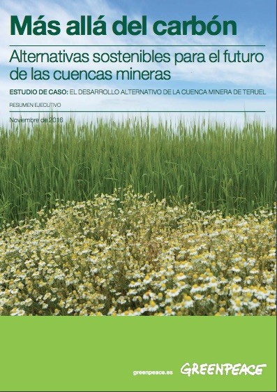 greenpeace-carbon-es-informe Greenpeace: alternativas sostenibles al carbón en España