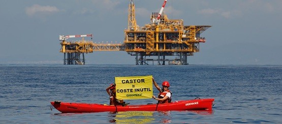 greenpeace-castor-gasto-inutil Castor le costará a los españoles 4400 millones de euros