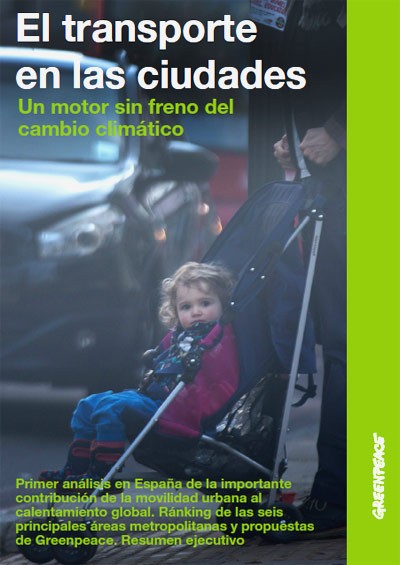 greenpeace-informe-transporte-urbano-2016 Greenpeace: España no cumplirá con los acuerdos COP21 de París