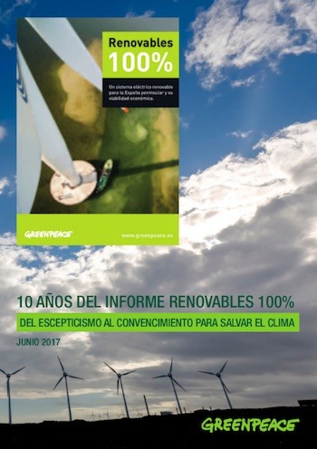 greenpeace-portada-renovables-100 Greenpeace insta a Rajoy a cumplir "renovables 100%"