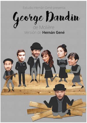 hernan-gene-george-dandin-cartel George Dandin: un Molière desconocido