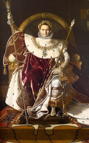 ingres-napoleon-trono-imperial-1806 Ingres: La belleza perfecta