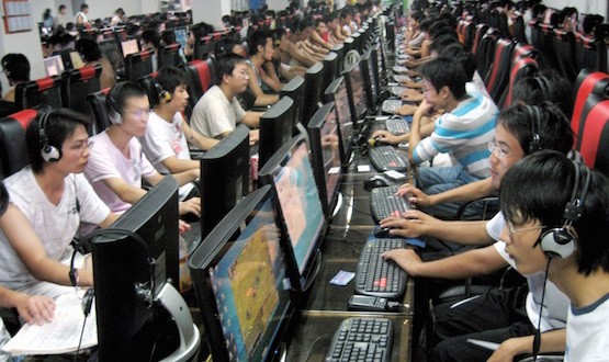 internet-cafe-china Desaparecen del Internet chino las cifras 64, 89 y 535