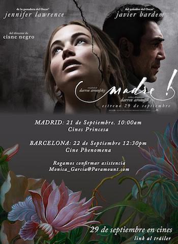 madre-poster “Mother”, un error garrafal