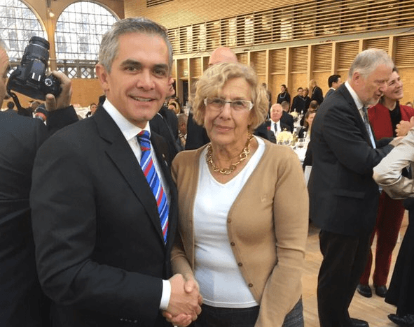 mancera-carmena-cumbre-alcaldes-clima Mancera y Manuela Carmena piden reconocimiento para los alcaldes