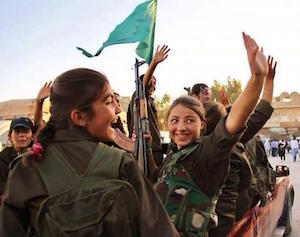 milicianas-kurdas-kobane Syriza y Kobané, dos resistencias por la dignidad... dos  formas de cantar el bella ciao!