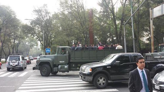 mx-manifestaciones-infiltrados-ejercito 20N en México: la represión está servida