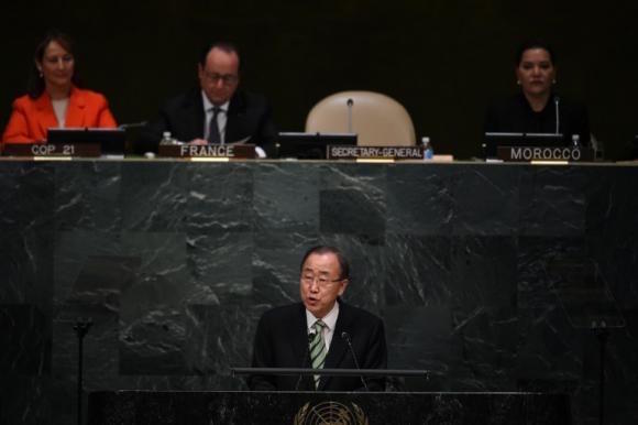 onu-ban-ki-moon-cambio-climatico_foto-andes-afp Cambio climático: 175 países firman el acuerdo de París