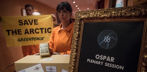 ospar-greenpeace-tenerife Noruega, Dinamarca e Islandia bloquean la protección del Ártico