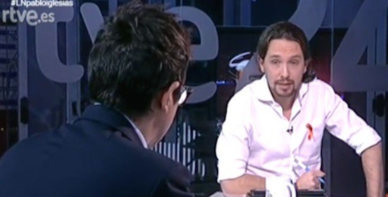 pablo-iglesias-24H-TVE España: la agonía del régimen en "24 horas" de TVE