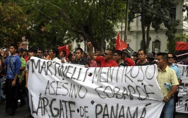 panama-protestas-indigenas-mineria Panamá: nueva demanda de una compañía minera de EEUU