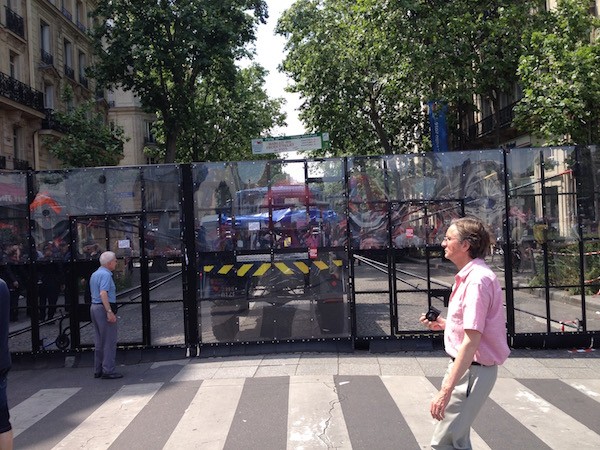 paris-mani-23j-calles-cerradas París: los sindicatos cercados por los antidisturbios