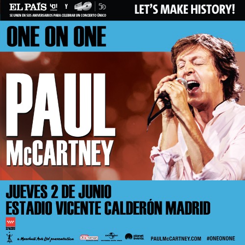 paul-mccartney "Yesterday" cantaba España