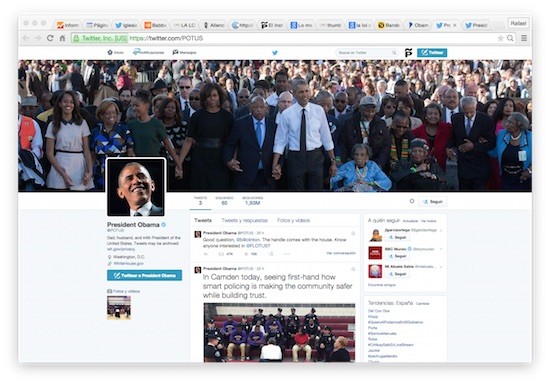 potus-Obama-twitter @POTUS: Obama abre cuenta en twitter