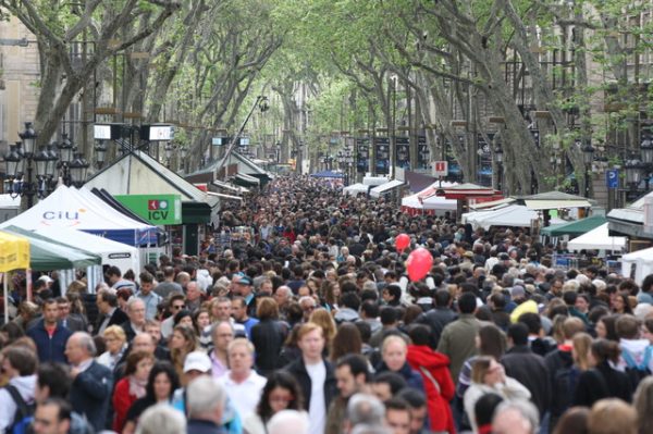 rambla-barcelona-sant-jordi-600x399 Atentado anunciado en Barcelona