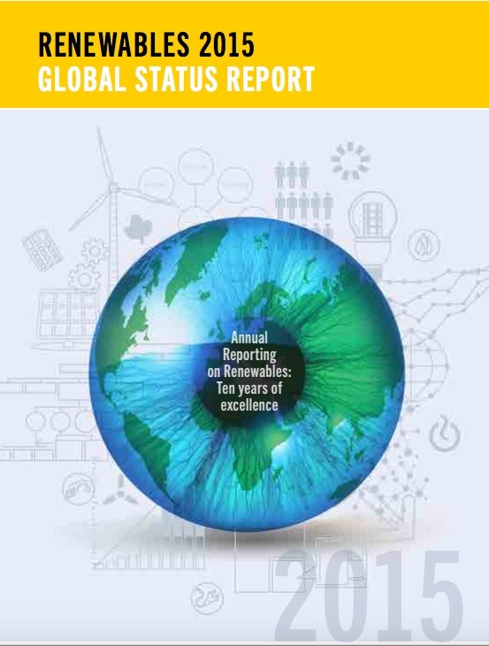 ren21-2015 Renovables: España cero, el mundo +147 GW