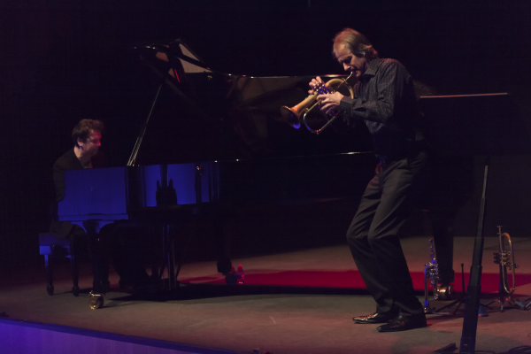 Jazz Madrid 2016. Marcus Stockhausen y Florian Weber. Foto Álvaro López del cerro/Destino Madrid