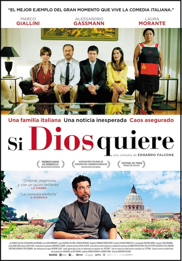 si-dios-quiere-cartel “Si Dios quiere”, comedia “all’italiana”