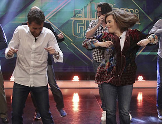 soraya-baila-hormiguero Tiempo de elecciones: a mover el esqueleto