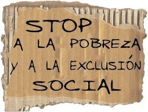 stop-pobreza “Recuperación”, un insulto para quienes sufren la crisis