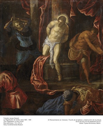 tintoretto-cristo Venecia en la apoteosis del Renacimiento